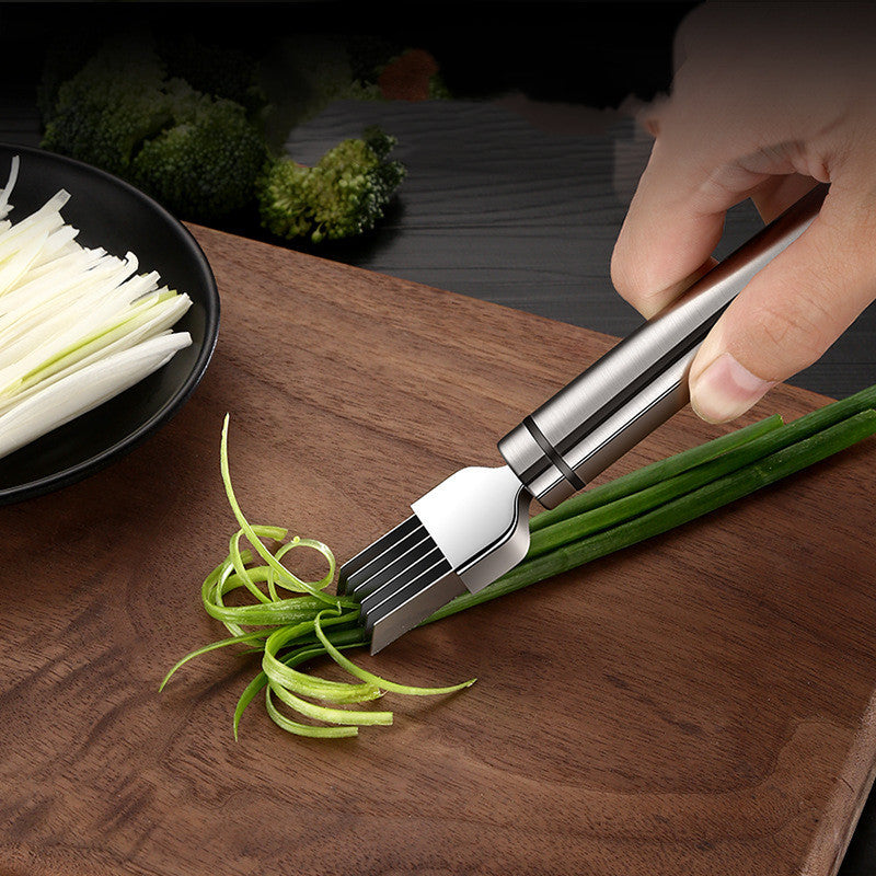 Stainless Steel Onion Cutter Home Kitchen Multifunctional