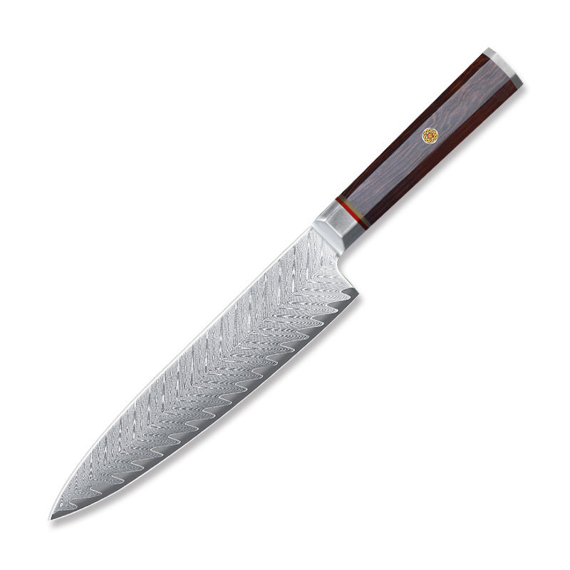 AISAI | Damascus steel octagonal handle series kitchen knife