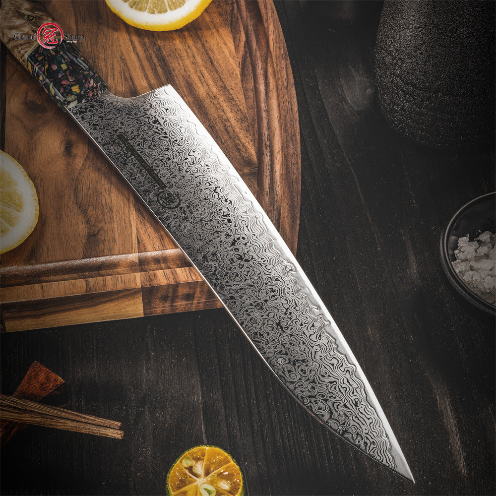 AGANO | Damascus Steel Kitchen Knife