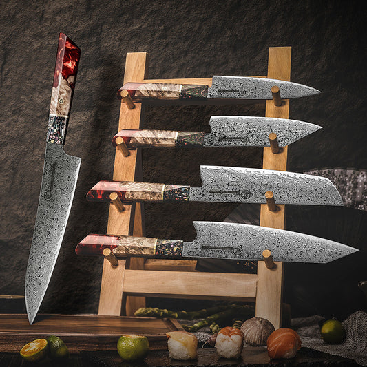 AGANO | Damascus Steel Kitchen Knife