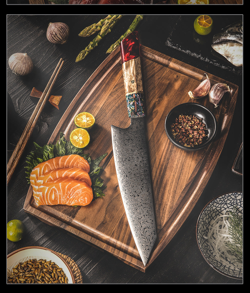 AGANO | Damascus Steel Kitchen Knife