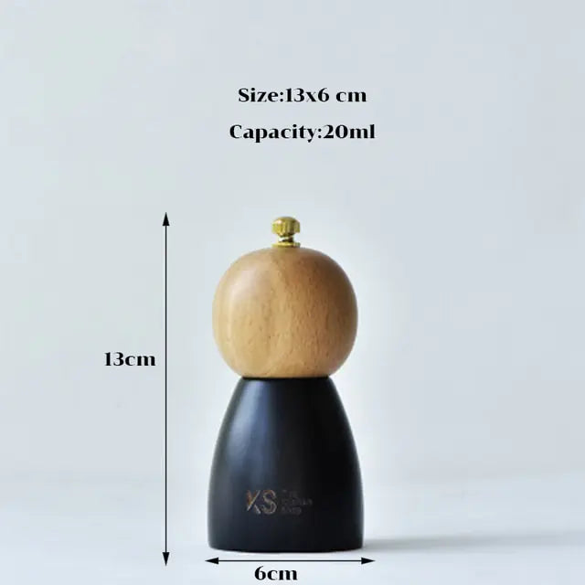 Nordic Wood Ceramic Core Spice Pepper Grinder