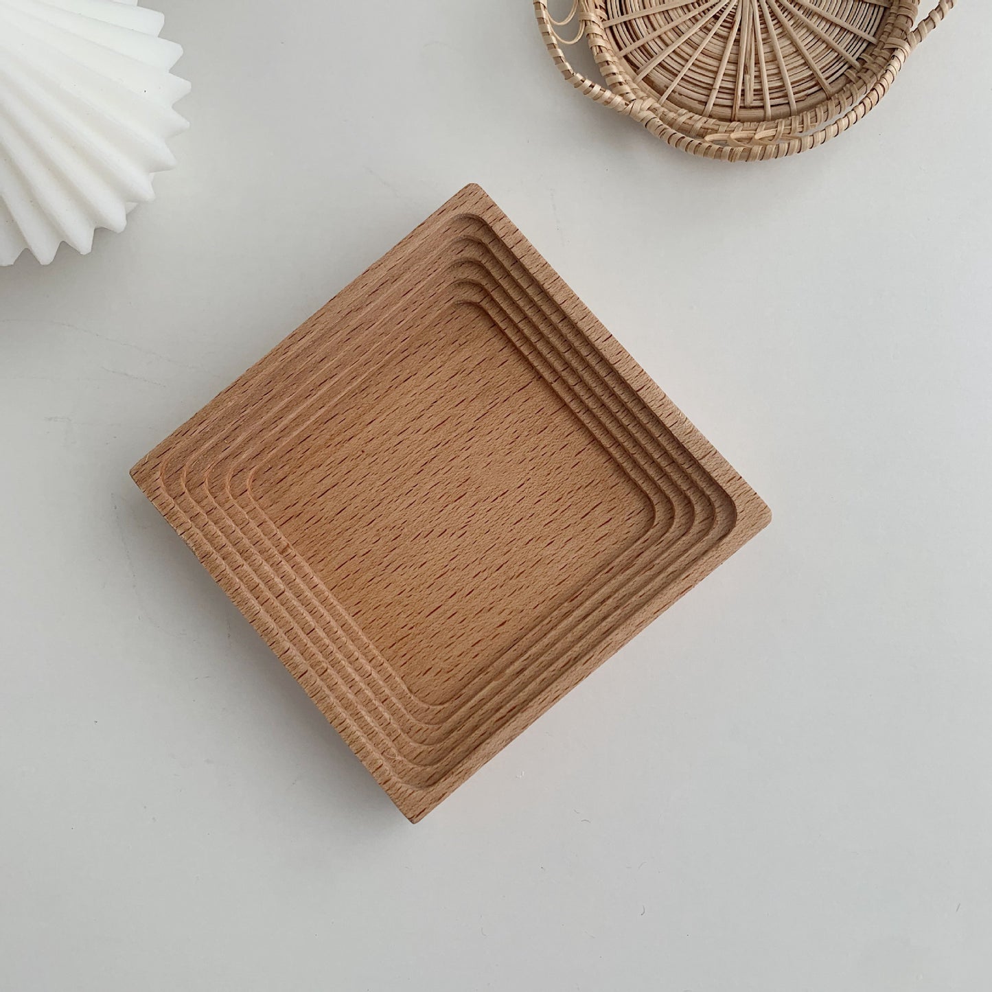 Japanese Wooden Afternoon Tea Cooking Tray