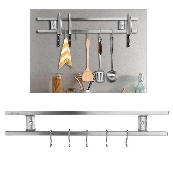 Wall-Mounted Magnetic Knife Holder