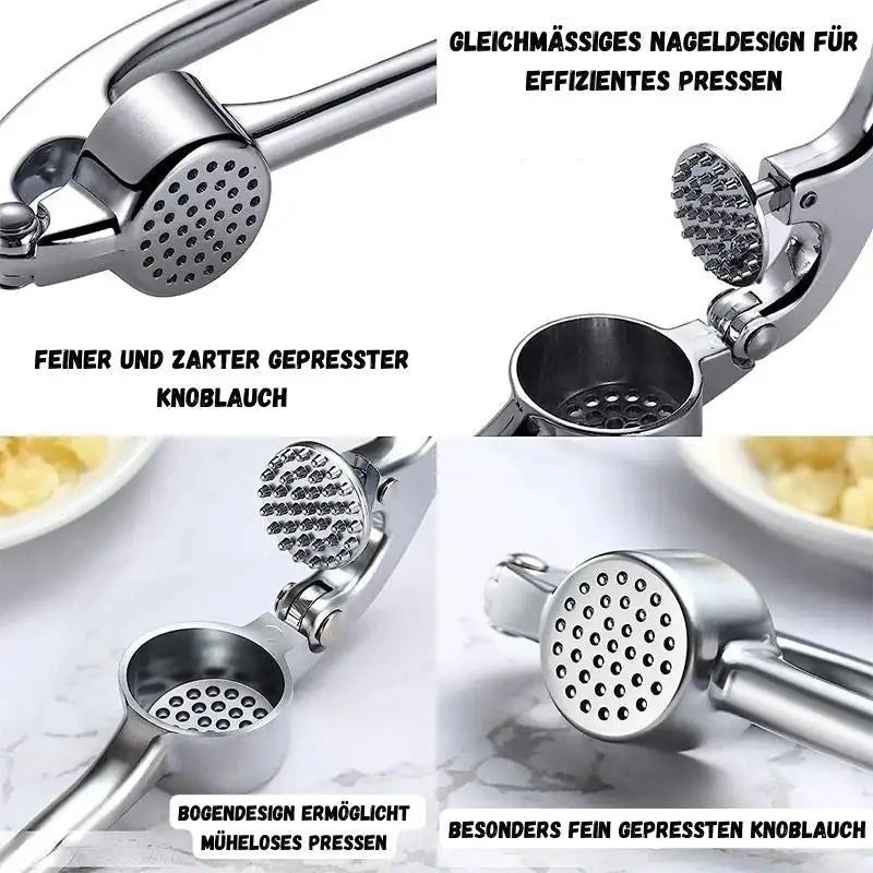 Garlic Press with Peeler Set